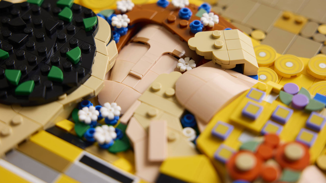 LEGO Art Gustav Klimt – The Kiss - biggest Art Masterpiece