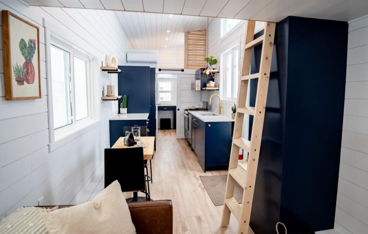 Laural tiny house interior