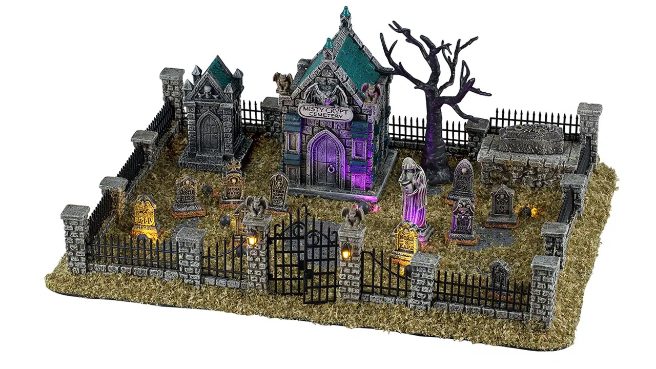 Misty Crypt Graveyard