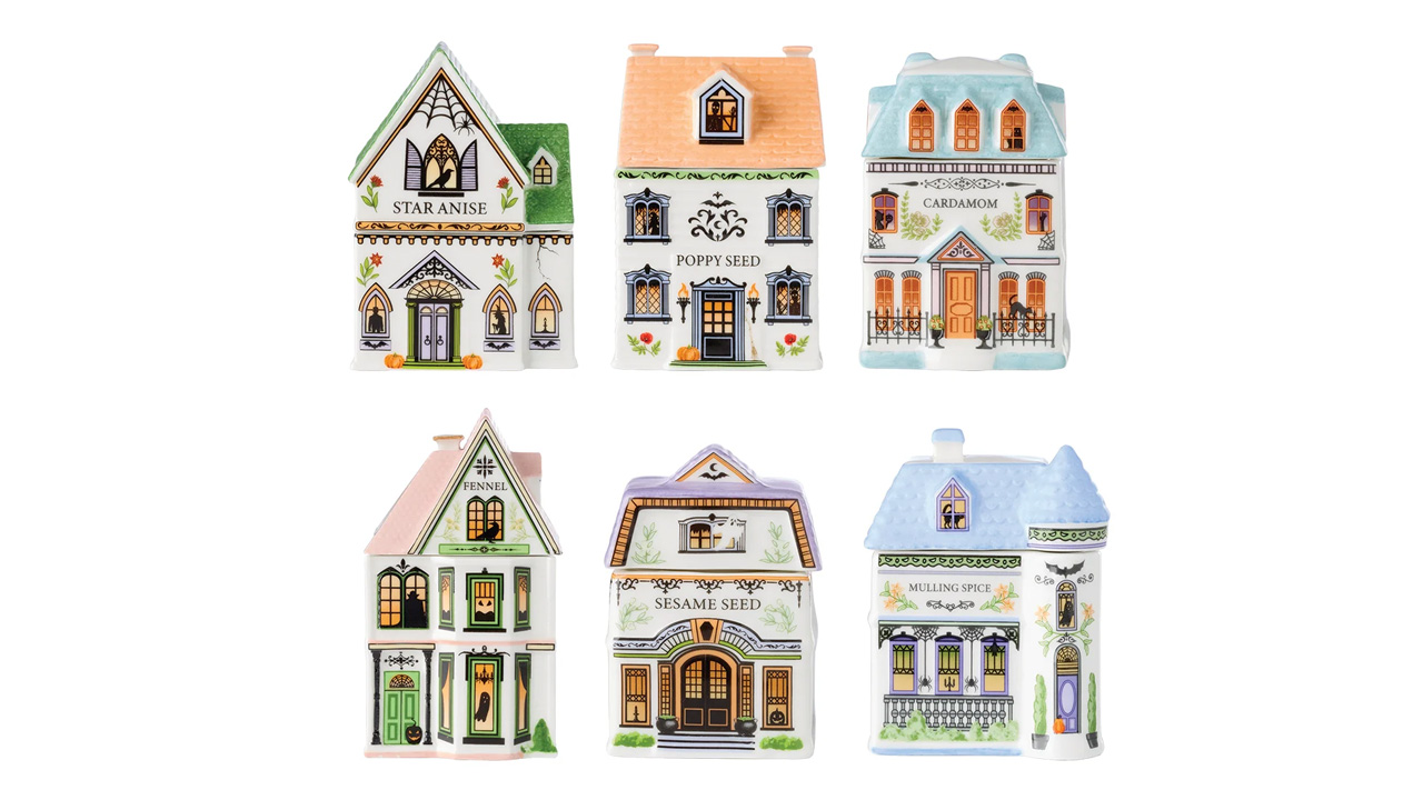 Lenox Spice Village Halloween Set