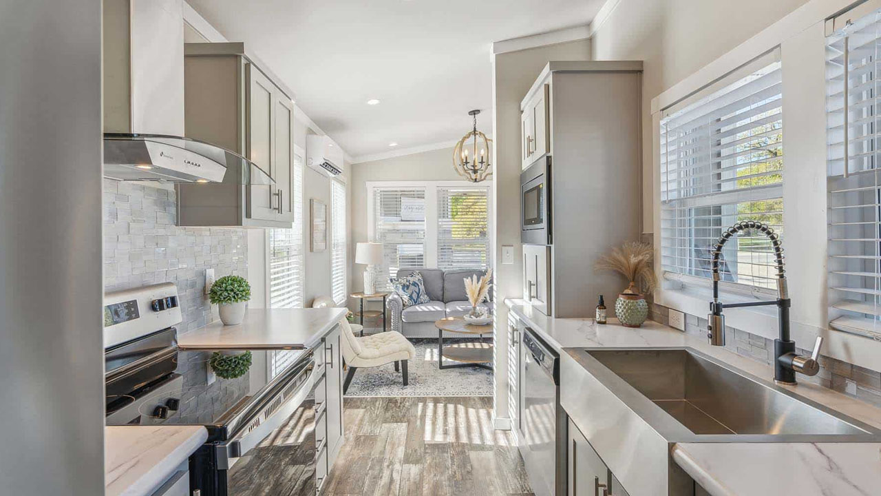 Liberty Landing Tiny House Park Model interior