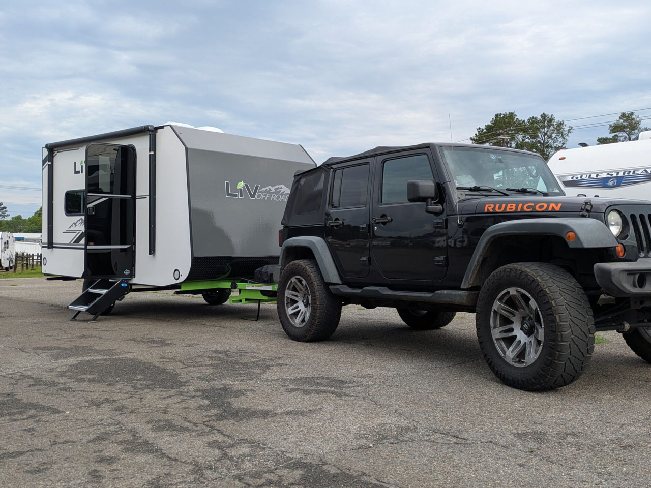 Liv RV E-Leaf Offroad thermoplastic travel trailer