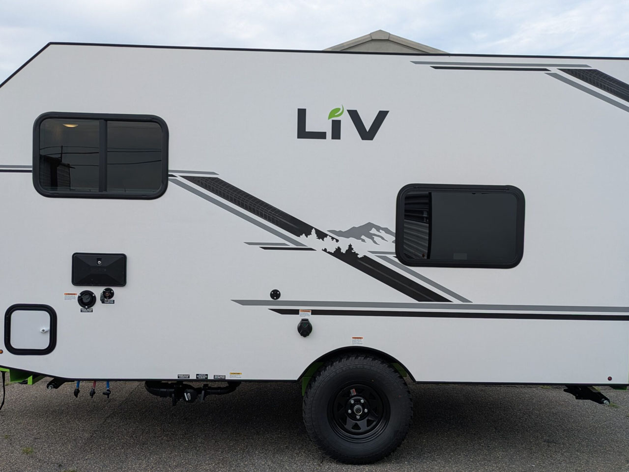 Liv RV E-Leaf Offroad thermoplastic travel trailer