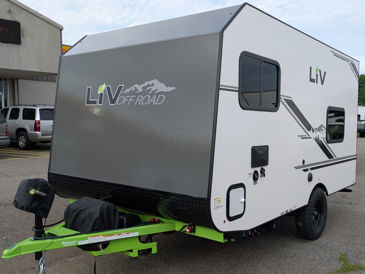 Liv RV E-Leaf Offroad thermoplastic travel trailer