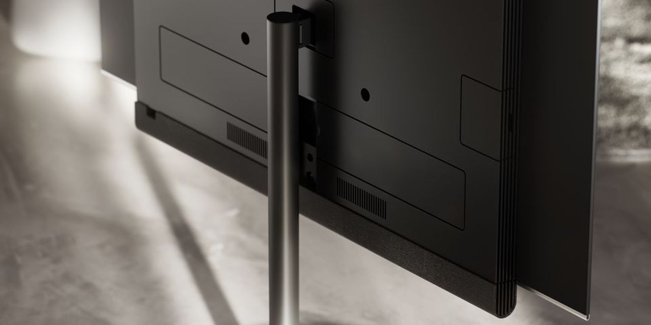 Loewe antares 4K OLED TV Comes With Exchangeable Onlays for Personalization