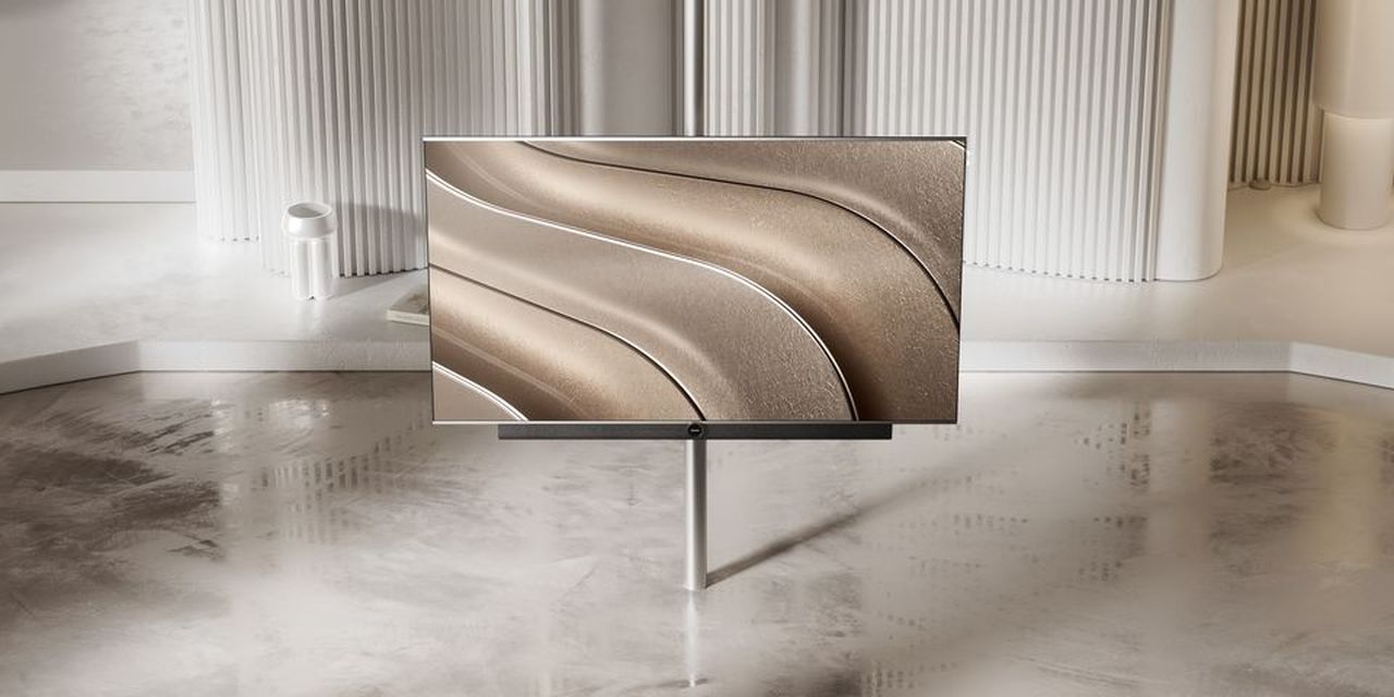Loewe antares 4K OLED TV Comes With Exchangeable Onlays for Personalization