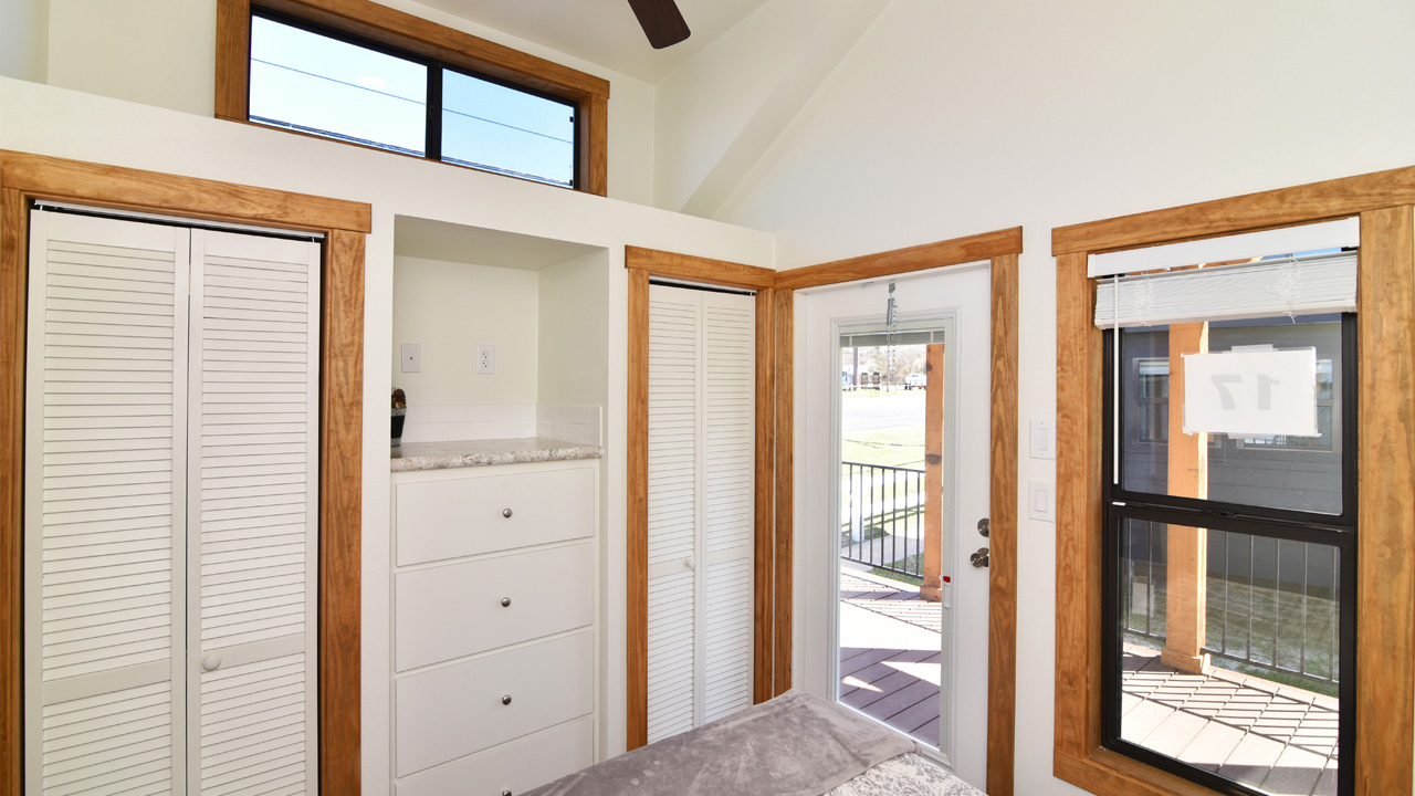 Magnolia Tiny House bedroom