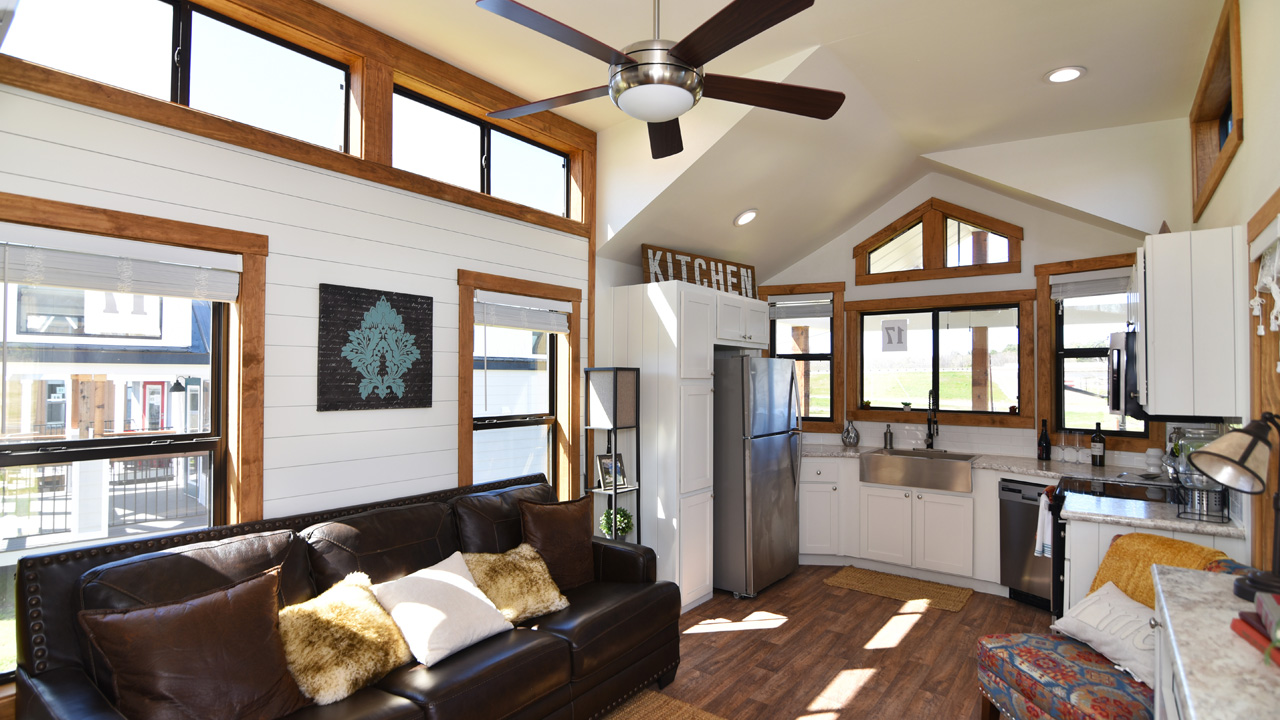 Magnolia Tiny House kitchen