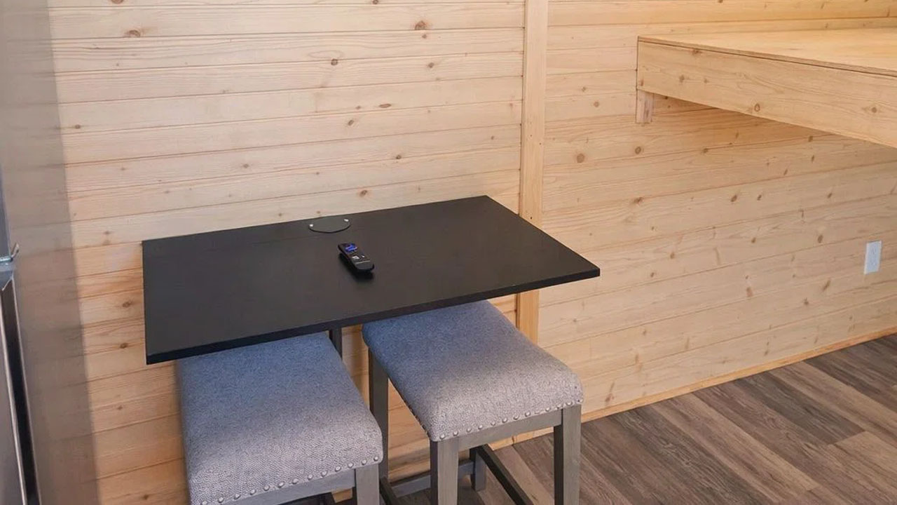Meadow Cottage on Wheels-dining table for two