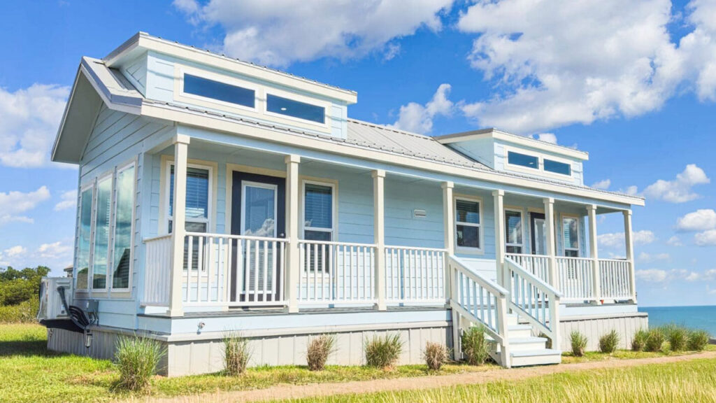 Mini Willow Tiny House is Hamptons-Style Beach House With Large Front Porch Mini Willow Tiny House