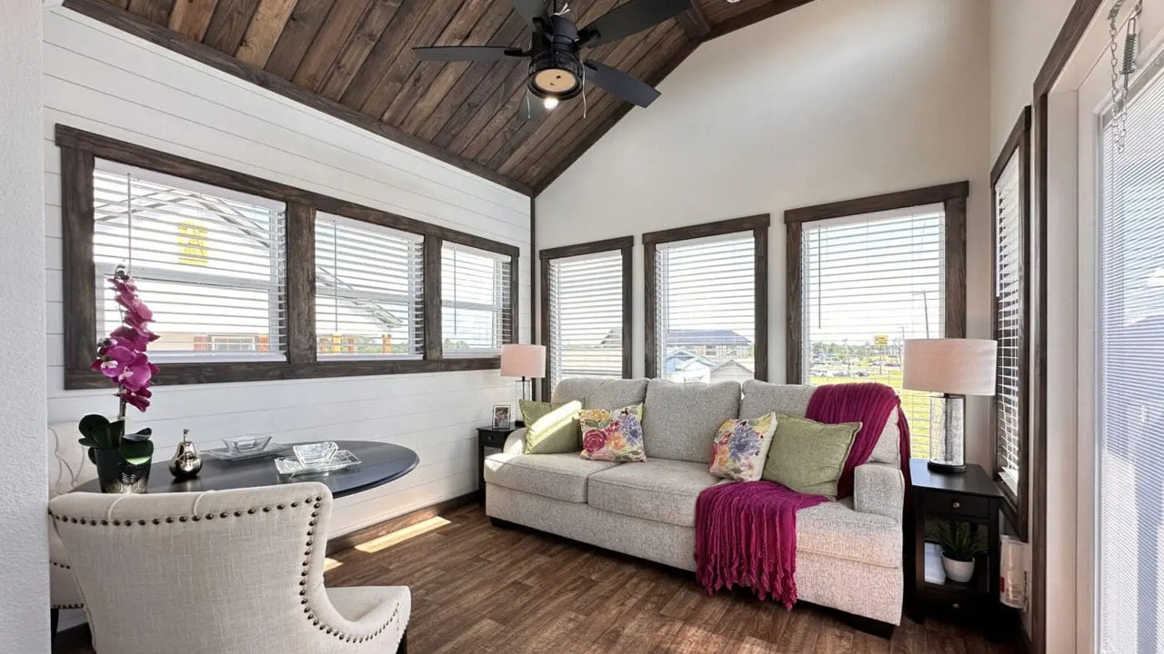 Mini Willow Tiny House - living area
