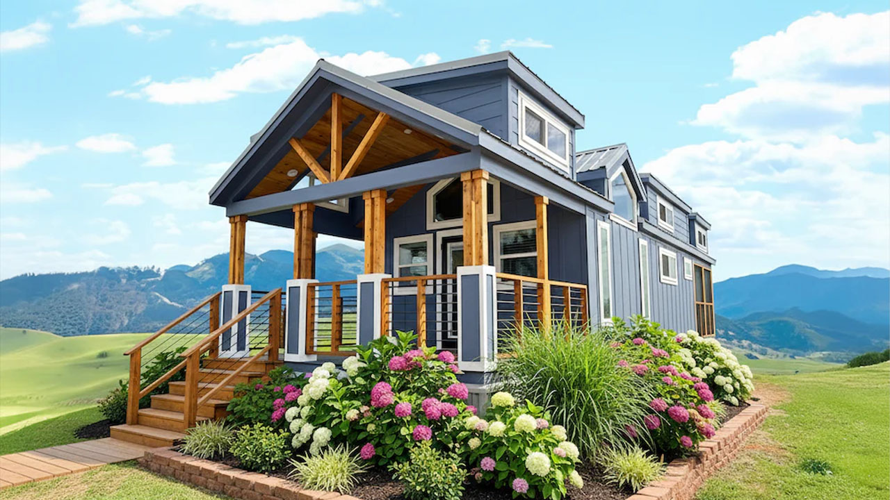 Mockingbird Tiny house exterior