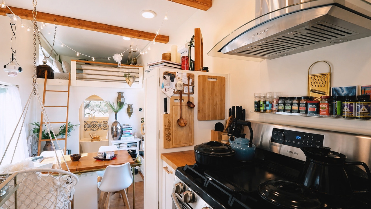 Moroccan Tiny House_Kitchen