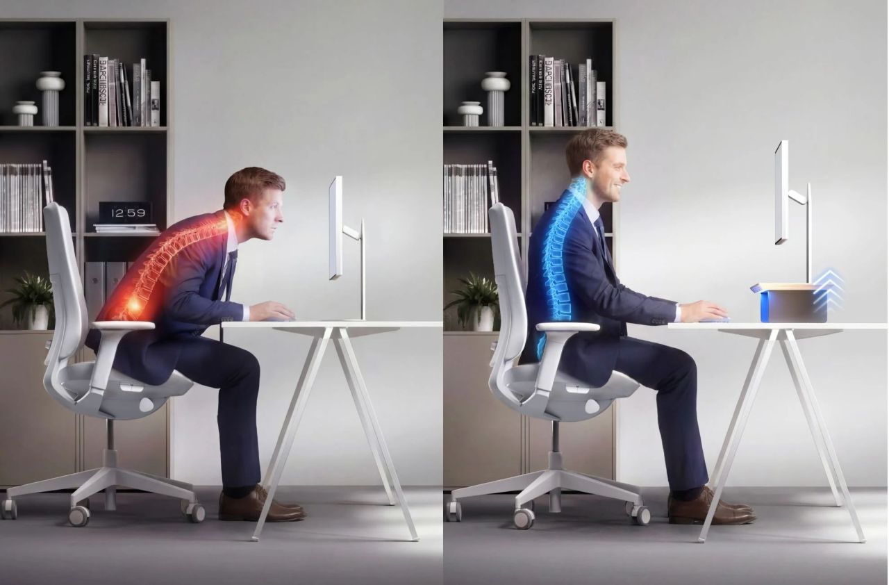 Nanoleaf Smart LED Monitor Stand With Built-in Screen-Mirroring RGB Lights