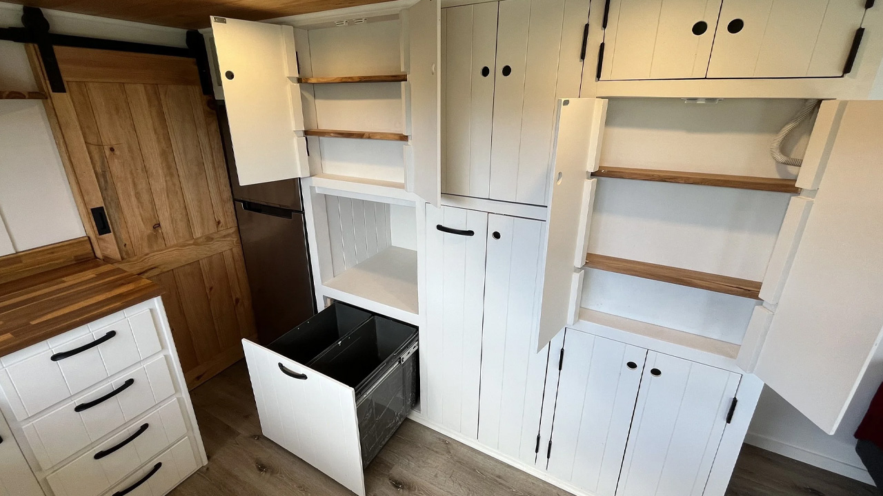 Old Man Pine Tiny House_Soft Closing Drawers