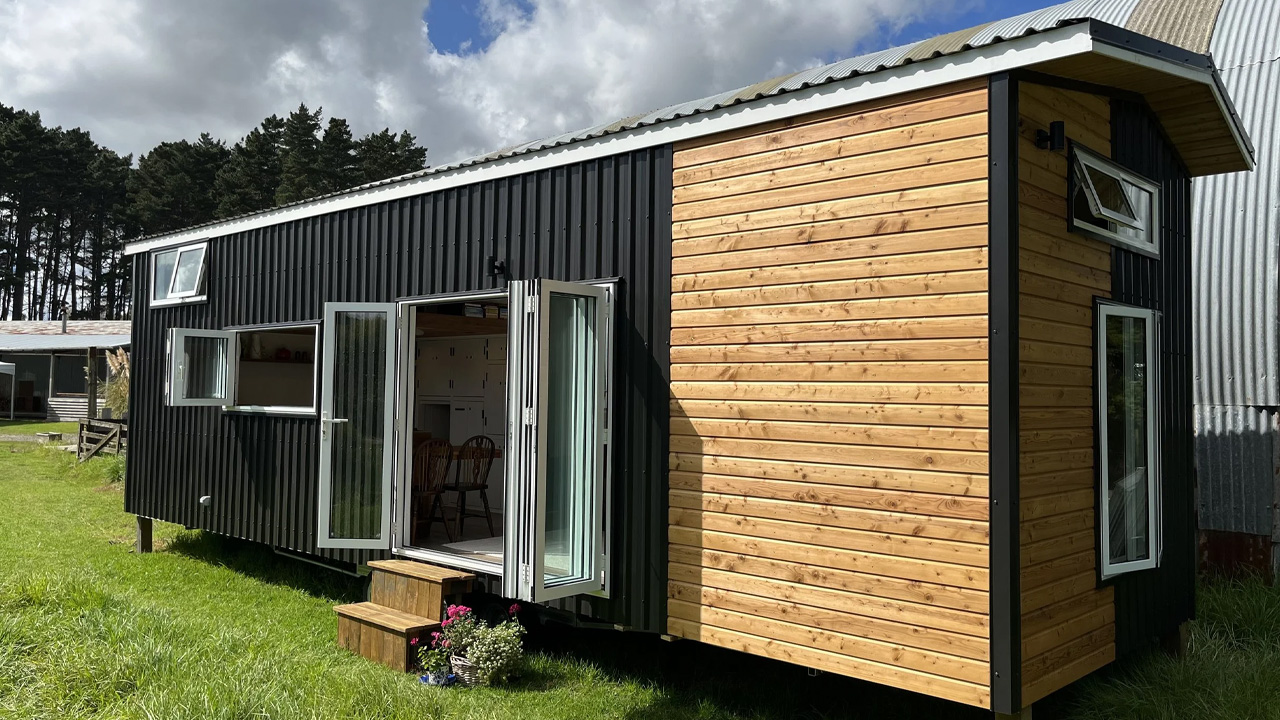 Old Man Pine Tiny House_ Exterior Facade