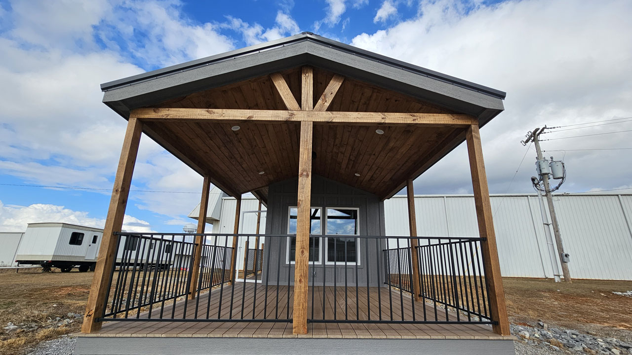 One-porch Veranda Tiny House