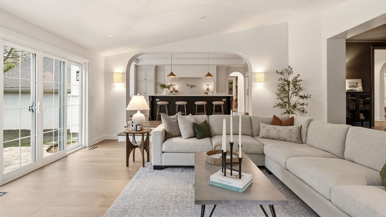 Ontario Tudor House-modern minimalist interio