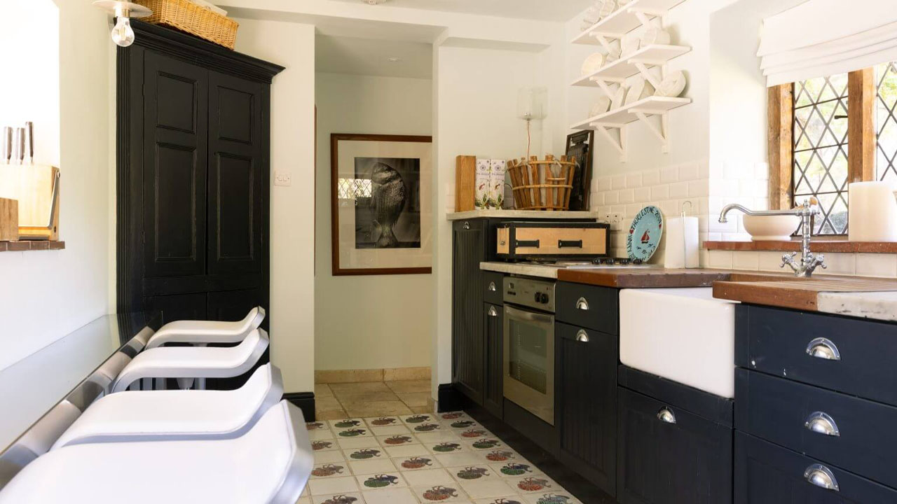 Princess Margaret’s West Sussex Estate-kitchen