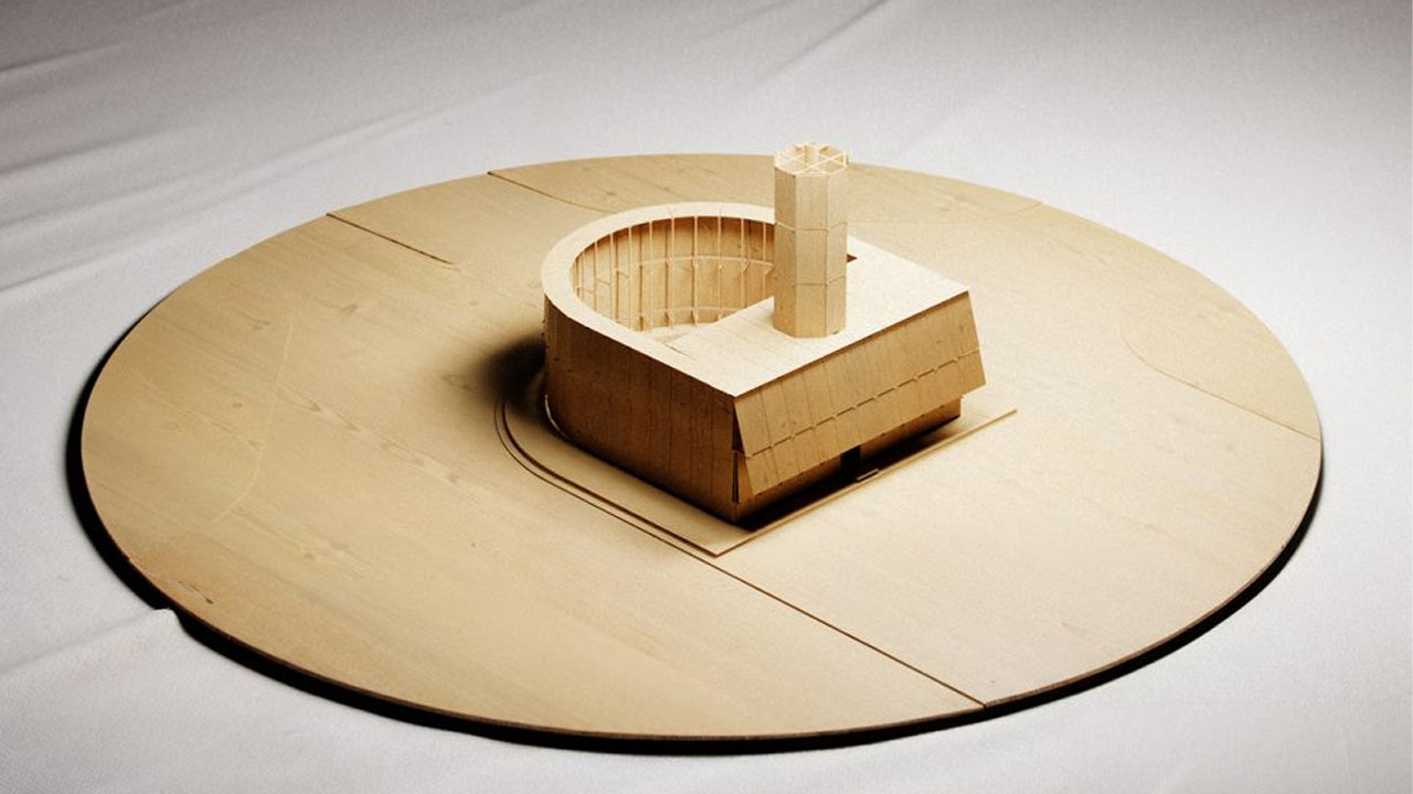 Round About Baths-model
