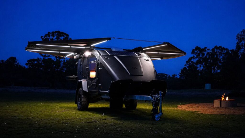 Stockman New Rover 2.0 Off-Road Trailer Features Dual 180-Degree Awning Rover Escape Trailer