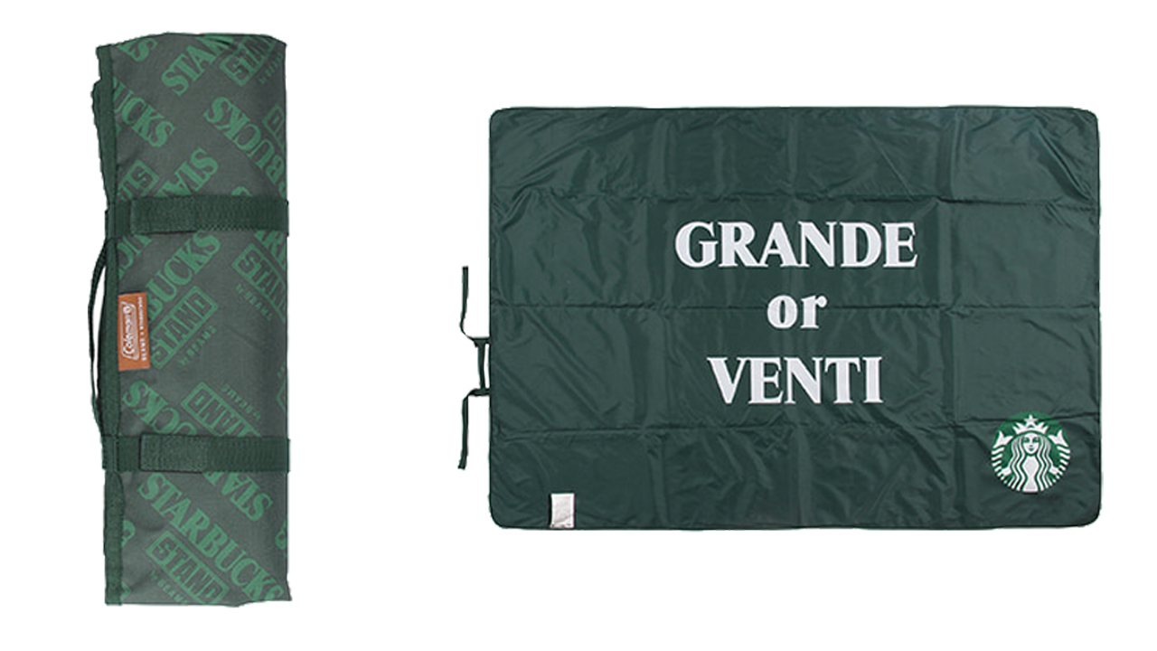 STARBUCKS STAND by BEAMS x Coleman Outdoor Collection - leisure sheet or picnic
