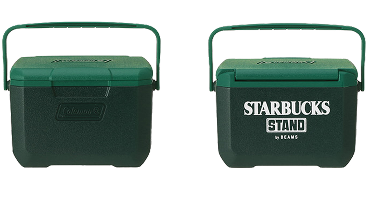 STARBUCKS STAND by BEAMS x Coleman Outdoor Collection - cooler box