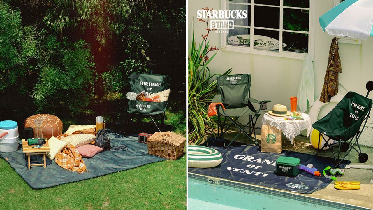 STARBUCKS STAND by BEAMS x Coleman Outdoor Collection