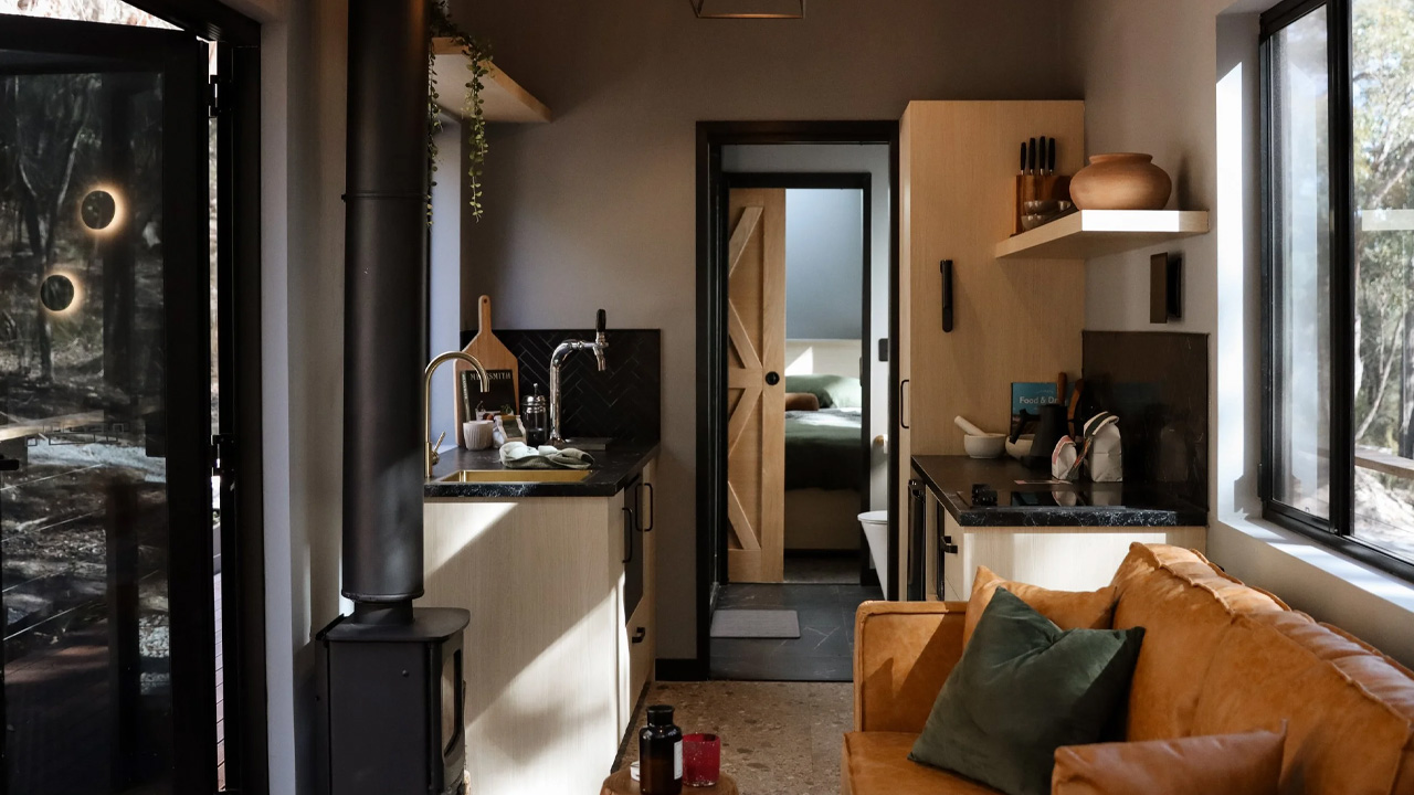 Shak Tiny House kitchen