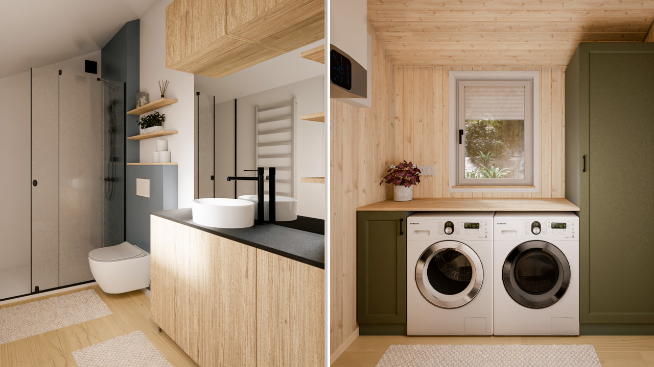 Evergreen XL Tiny House_Bathroom