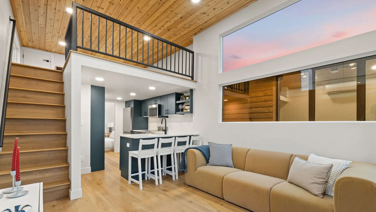 Skyview Tiny House interior
