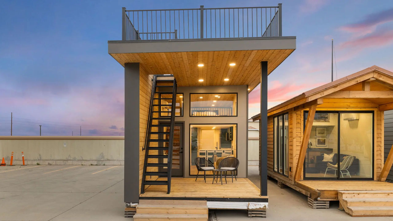 Skyview Tiny House with Covered Porch