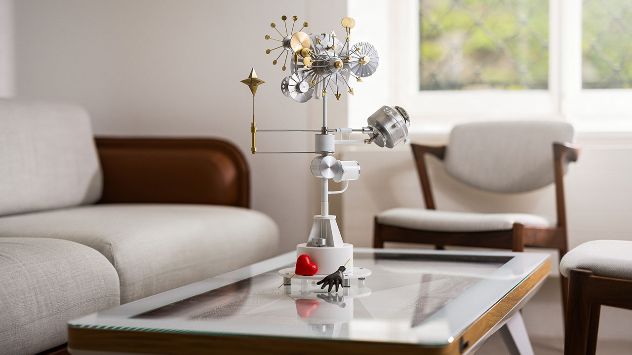 Solar Orbiter Mechanical Timepiece is a Kinetic Sculpture by MB&F’s M.A.D. Gallery