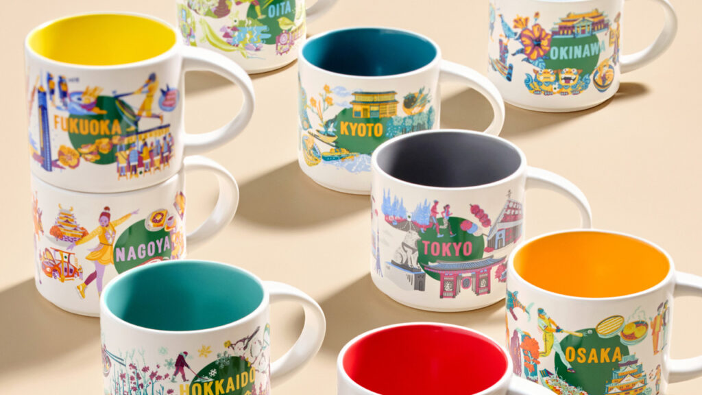 Starbucks Japan Launches Discovery Series Mug Collection With Beloved Regional Motifs Starbucks Japan Celebrates Local Regions With Discovery Series Colleciton