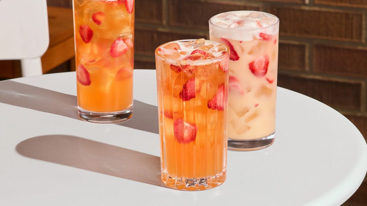 Starbucks S’mores Summer Menu - Mango Strawberry Refreshers