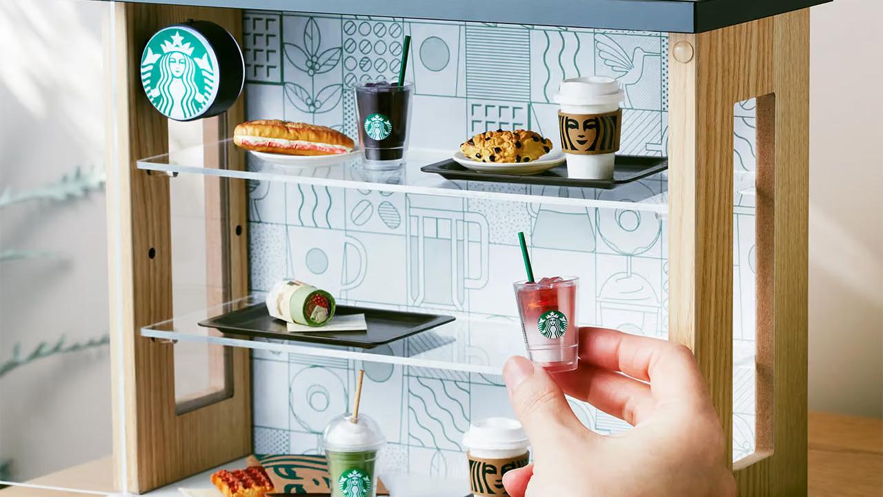 Starbucks Collection Rack