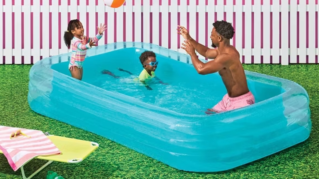 Family Rectangle Kiddie Pool