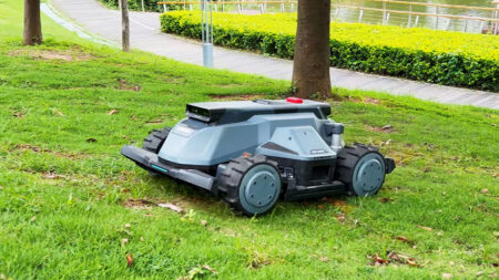 TerraMow X AWD Tackles Steep, Obstacle-Heavy Yards Without Wrecking the Turf Terramow X AWD Lawn Mower