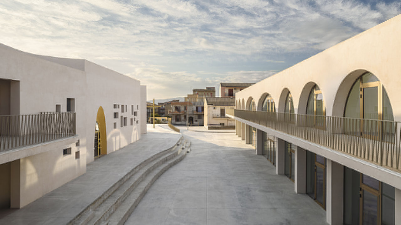 The Parish Complex-beautiful white walls