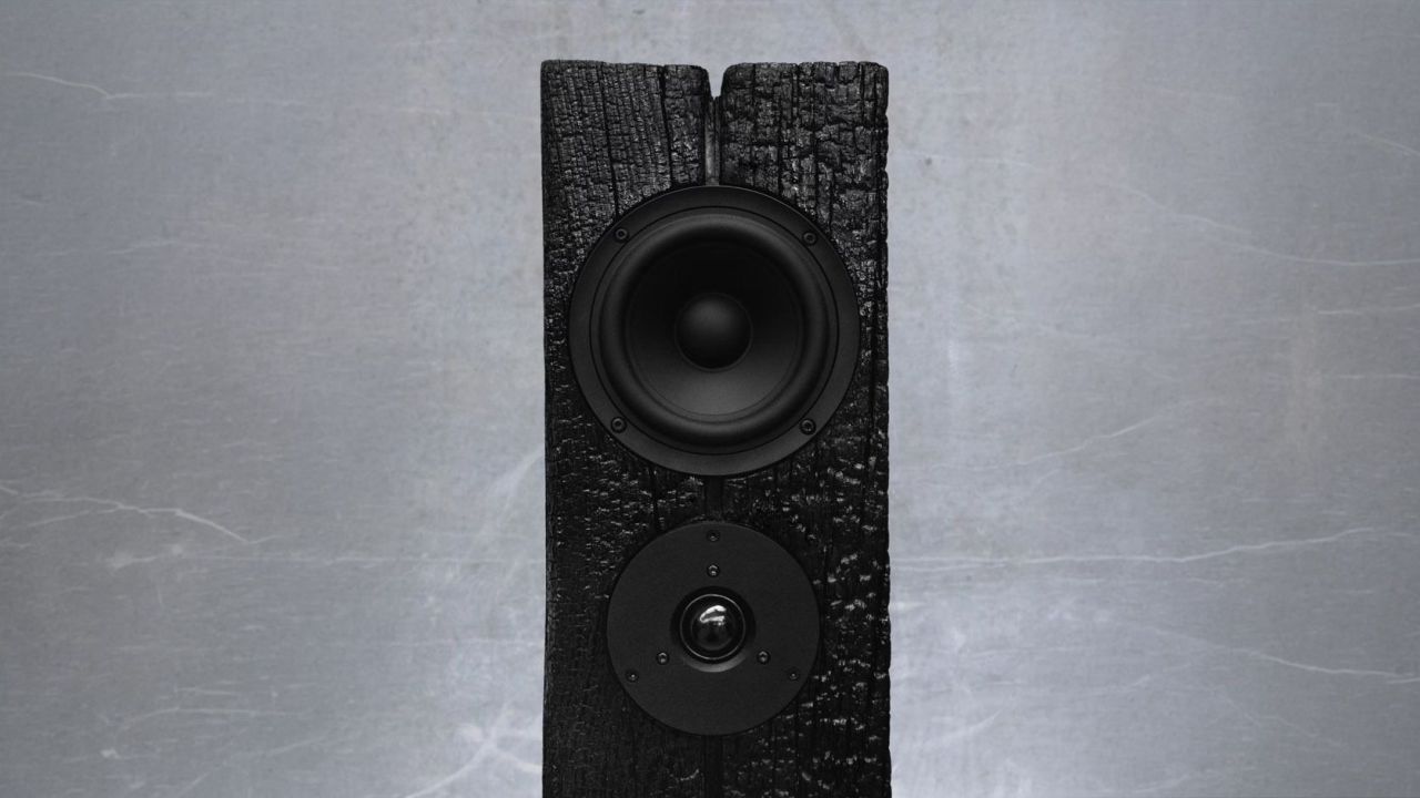 Yakisugi Speakers are charred from outside