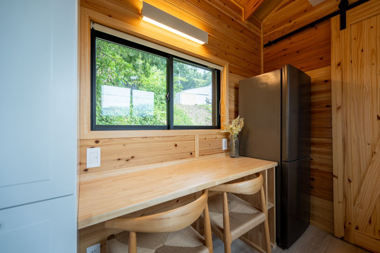 This Japanese Tiny House Comes Standard With Several Winter Features to Withstand in Cold Climates