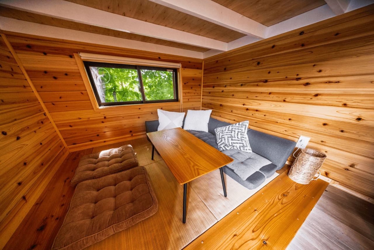 This Japanese Tiny House Comes Standard With Several Winter Features to Withstand in Cold Climates
