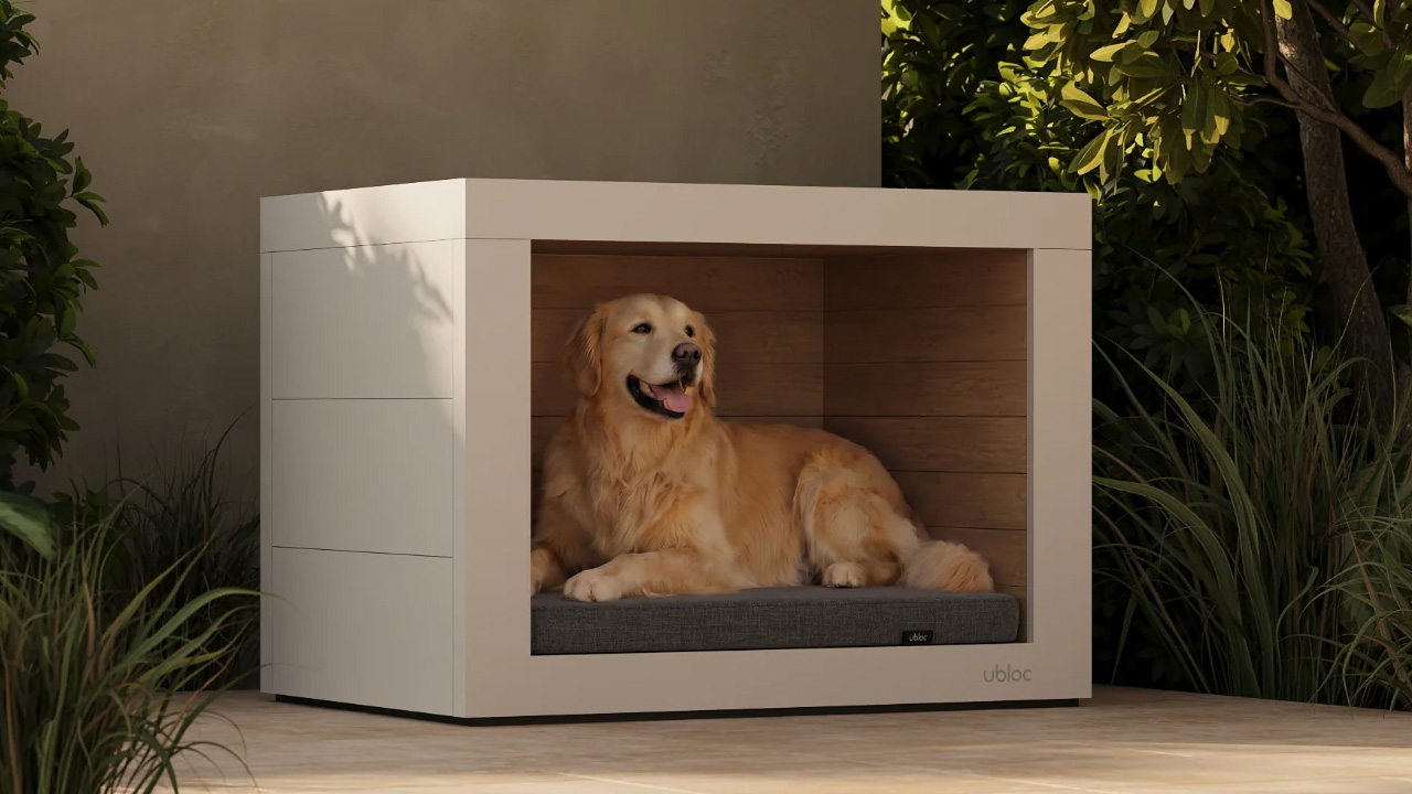 Ubloc dog shelter is cozy oasis for your pooch