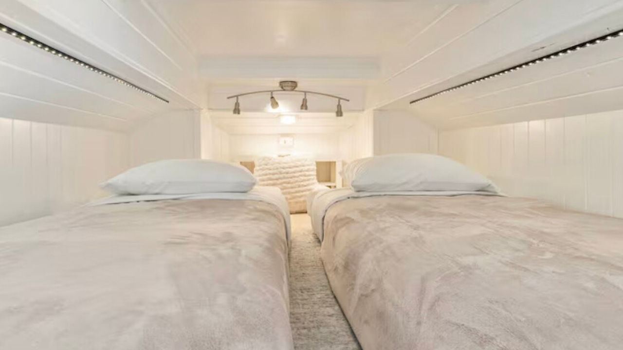 Charming Tiny House_Loft Bedroom 
