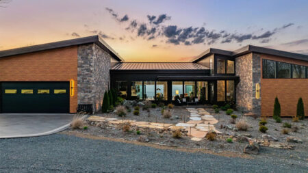 Steel and Stone Ozark Monolith Overlooking Greers Ferry Lake Lists for $4 Million This Steel and Stone Ozark Monolith Overlooks Greers Ferry Lake , can be Yours for $4.3 Million