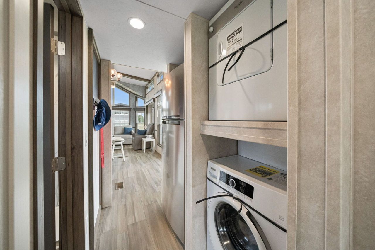 Timber Creek tiny house on wheels interior