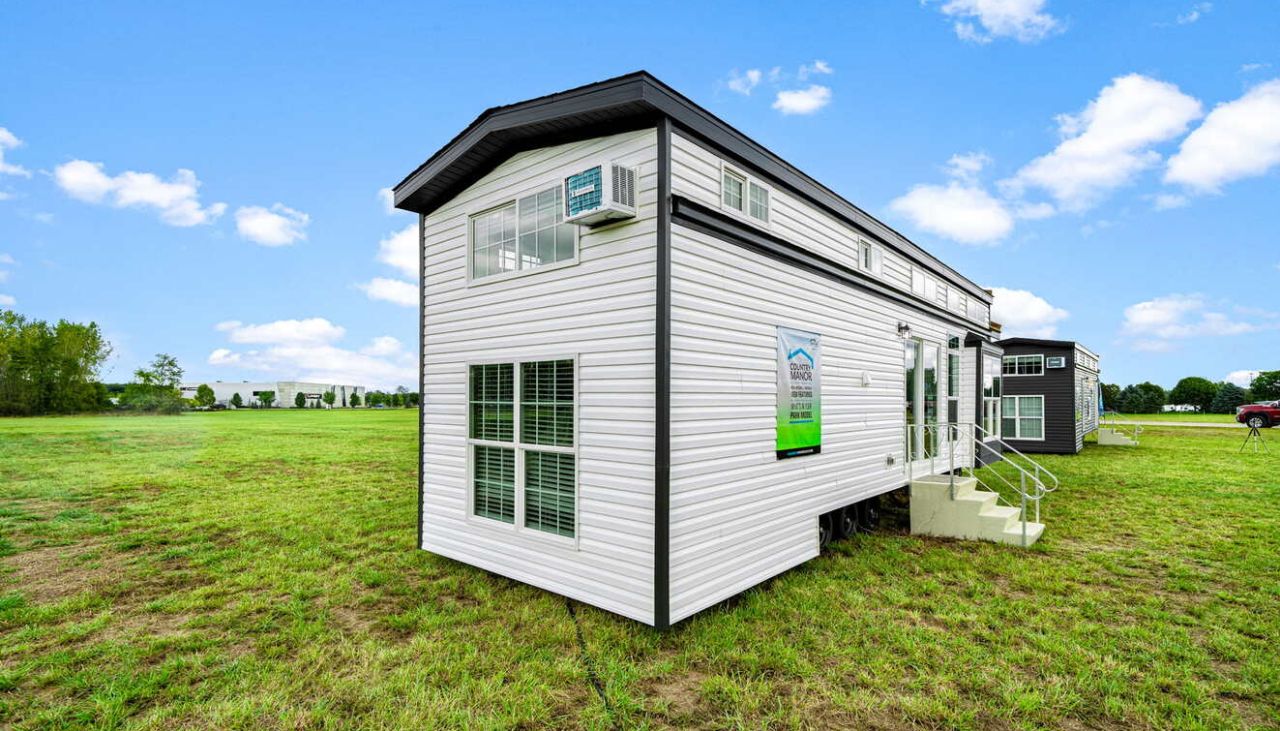 Timber Creek tiny house on wheels exterior