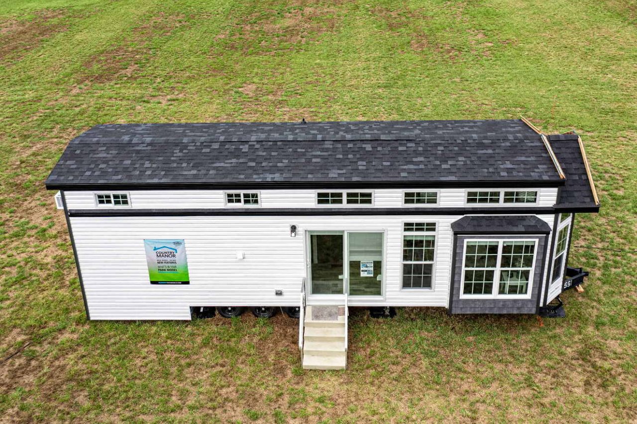 Timber Creek tiny house on wheels exterior