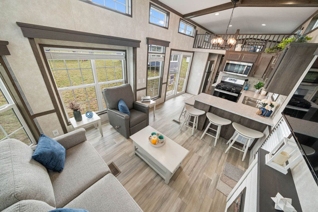Timber Creek tiny house on wheels interior
