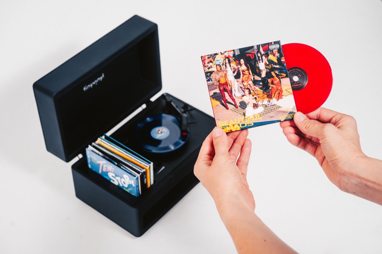 Tiny Vinyl Player